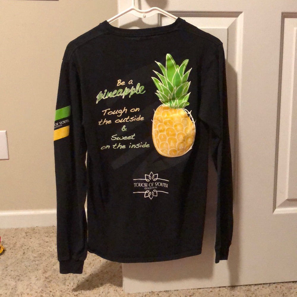 Touch Of South Pineapple Long Sleeve Shirt